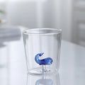 Ljojo 3D Christmas Theme Glass Mug Cup - 300ml - Creative Gift for Girls, Kids, Lovers