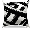 Abstract Monochrome Brushstroke Pillow Cover for Sofa, Bedroom, Car - Ljojo™