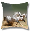 Fine Horse Print Cushion Cover for Home Decor by Ljojo