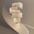 Ljojo Light Luxury Staircase Pendant Lights for Modern Home and Living Room
