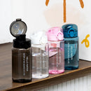 Ljojo 550ml Sports Water Bottle with Scale, Straight Drinking Lid, Outdoor Portable Kettle