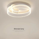 Nordic LED Ceiling Lamp Minimalist Round Living Room Bedroom Kitchen Ljojo