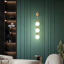 Modern Gold LED Wall Lamp for Living Room Corridor Bedroom Dining Room by Ljojo