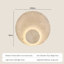 LED Nordic Luxury Circular Marble Brass Wall Light for Living Room Ljojo