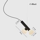 Ljojo Minimalist Modern Staircase Pendant Light - Elegant Nordic Design
