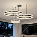 Ljojo LED Pendant Chandeliers for Modern Living and Dining Room Lighting