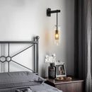 Ljojo Loft Glass Wall Art Light for Home Decor and Living Room