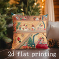 Christmas Pattern Pillow Covers by Ljojo - Perfect for Sofa, Bedroom, Car