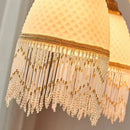 SANDYHA Modern LED Pendant Lights with Copper Tassel - Stylish Nordic Retro Chandeliers by Ljojo