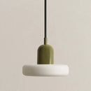 French Cream Glass LED Chandelier Pendant Light Ideal for Bedroom Dining Room by Ljojo