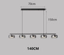 Nordic Glass Pendant Light Dimmable Chandelier by Ljojo for Kitchen Dining Room Island