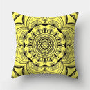 Ljojo Mandala Pillow Covers for Living Room and Bedroom Decor - 45x45cm
