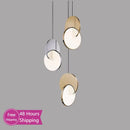 Ljojo Luxury Stainless Steel Mirror Pendant Ceiling Chandeliers