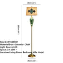 Ljojo Luxe Retro Floor Lamp for Bedroom, Living Room, Villa & Hotel Décor