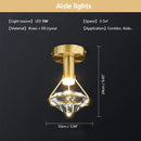 LED Crystal Ceiling Lamp Chandelier – Ljojo Luxury Lighting Fixtures