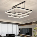 Nordic Square Pendant Lights Dimmable for Living Room - Ljojo