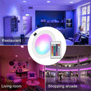 Ljojo 10W/15W Dimmable RGB LED Ceiling Downlight with IR Remote Control