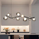 Ljojo LED Staircase Chandeliers for Living Room Indoor Lighting
