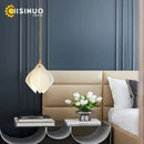 Ljojo Magnolia Chandelier: Luxury Adjustable Pendant Light for Staircase, Restaurant, Hotel