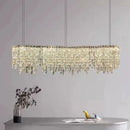 Ljojo Luxury Crystal Chandelier for Living Room Dining Room Lighting