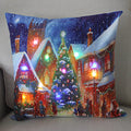 Ljojo LED Christmas Pillow Cover for Festive Holiday Decor