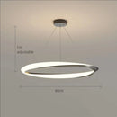 Nordic Modern Hanging Ljojo Pendant Lamp Circular Ring Minimalist Dining Room Lighting