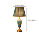 European Retro Ceramic Floor Lamp - Home Decoration Standing Light for Living Room by Ljojo