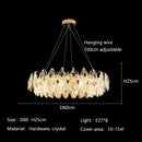 Modern Luxury Crystal LED Chandelier For Living Dining Room Pendant Light by Ljojo