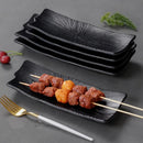 Ljojo Melamine Dinner Plate: Thick & Non-Slip Hot Pot Tray for Kitchen Storage
