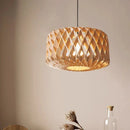 Bamboo LED Pendant Light Hand Made Creative Art Home Decor by Ljojo