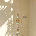 Ljojo™ Crystal Lotus Sun Catcher Chakra Rainbow Prism Home Decor