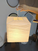 Wabi Sabi Style Square Rice Paper Led Pendant Lights Chandelier by Ljojo
