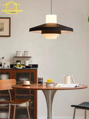 LED Modern Aluminum Flying Saucer Pendant Lights for Kitchen Island & Bedroom by Ljojo