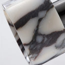Art Deco Marble Pendant Light | Adjustable Cord E27 Bulb for Dining Room & Bedroom