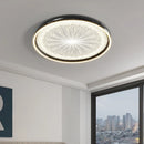 Ljojo Lemon LED Chandelier - Italian Minimalist Circular Living Room Ceiling Light
