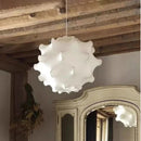 Unique Wabi-Sabi LED Ceiling Chandelier Lamp Modern Silk Pendant Light by Ljojo