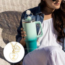 Butterfly Tumbler Charm Chain for Stanley Cups - Ljojo Branded Kawaii Pendant