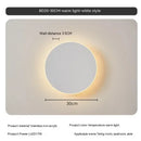 Ljojo LED Touch Sensor Wall Lamp - Modern Minimalist Style for Bedroom, Staircase, Porch