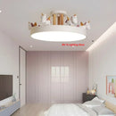 LED Unicorn Eye Protection Ceiling Light Dimming with RC for Children's Bedroom Ljojo