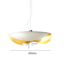 Ljojo Lotus Leaf Art LED Pendant Chandelier for Living Room and Bedroom