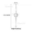 Modern Chrome Floor Lamp LED Acrylic Lampshade Living Room Studio Light Ljojo