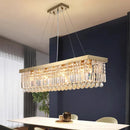 Ljojo Luxury Crystal Chandelier - Modern Dining Room Pendant Light - Indoor Ceiling Lamp