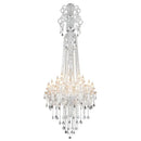 Ljojo Luxury Crystal Chandelier Modern K9 Candle Lamps Fixture