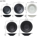 Ljojo Matte Ceramic Deep Plate Set - Restaurant Quality Tableware