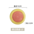 Ceramic Heart Dessert Plate Set by Ljojo - Cute Breakfast Tableware Home Inventory