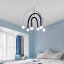 Italy Minimalist LED U-shaped Rainbow Chandelier by Ljojo - Stylish Ceiling Pendant Light