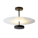 Italian Design Surface Mounted Ceiling Lamp Acrylic Shade LED Light for Living Dining Room by Ljojo