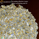 Crystal Ball Pendant Light Ljojo: Modern Luxury Bedroom Decor Hanging Line Light