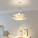 Ljojo LED Flower Chandelier: Modern White Art Decor Pendant Lamps