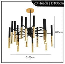 LED Ceiling Chandelier Lamps Modern Stick Pendant Lights Home Decor by Ljojo